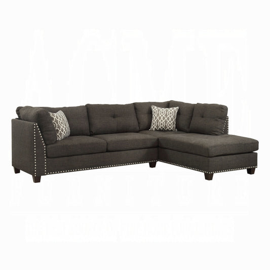 Laurissa Sectional Sofa & Ottoman W/2 Pillows