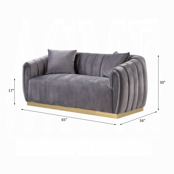 Elchanon Loveseat W/2 Pillows