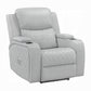 Elonzo Power Motion Recliner w w/LED, Power Headrest & Speaker