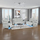 Elonzo Power Motion Sofa w/LED, Power Headrest & Speaker