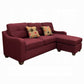Cleavon II Reversible Sectional Sofa & Ottoman W/2 Pillows