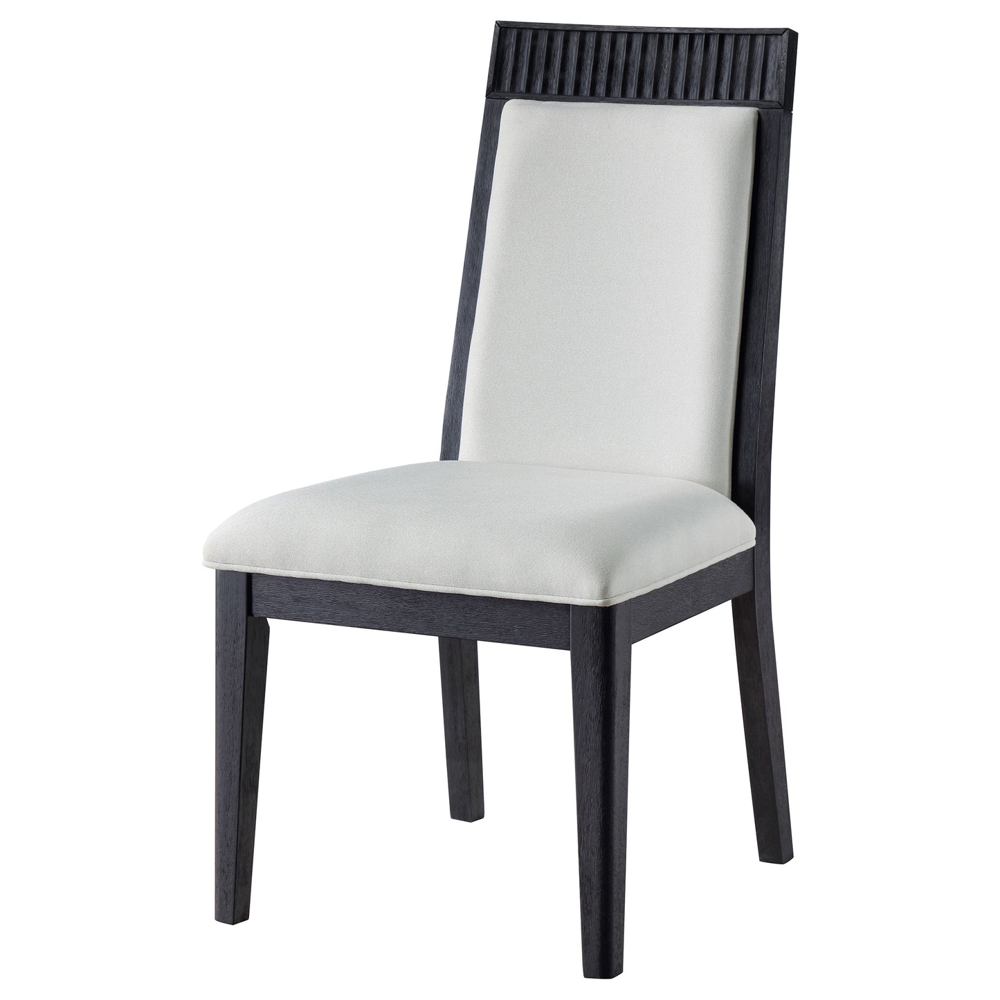 Brookmead Dining Side Chair Ivory and Black (Set of 2)