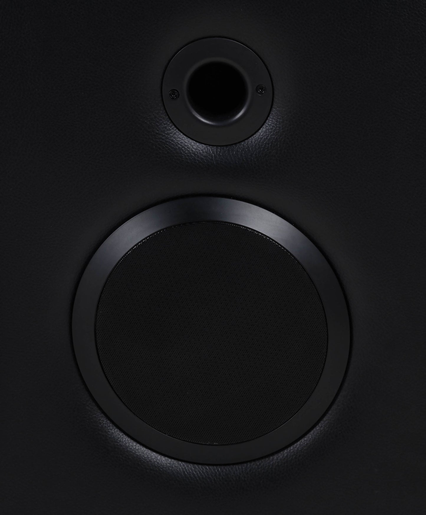 Zuma 2-piece Faux Leather Dual Power LED Sofa Set Black