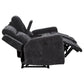 Kennett 2-piece Chenille Power Reclining Sofa Set Dark Grey