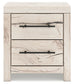 Lawroy Queen Panel Headboard with Mirrored Dresser and Nightstand