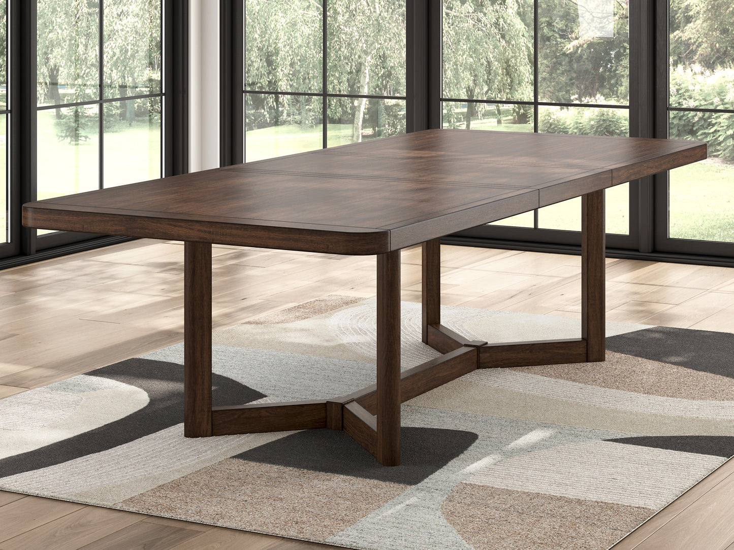 Dilenno Dining Table and 4 Chairs