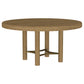 Arini 7-piece Round Dining Room Table Set Sand Wash