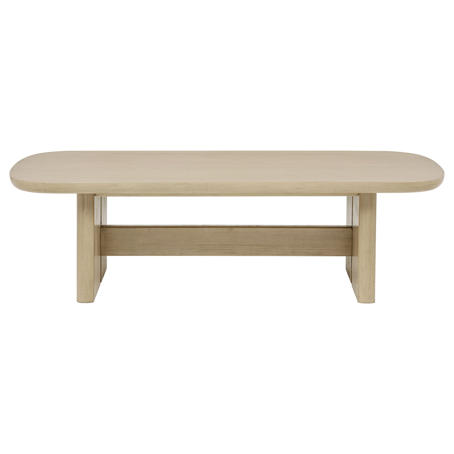 Kailani Coastal Rectangular Cocktail Coffee Table Beige Oak