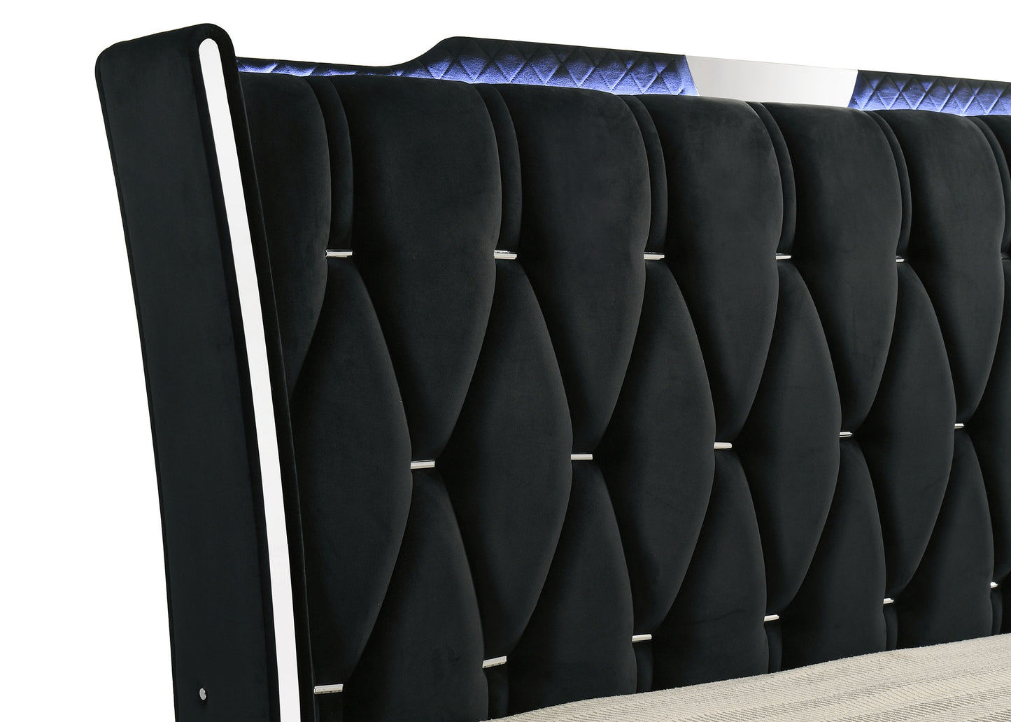 Lorient 4-piece Queen Bedroom Set Black